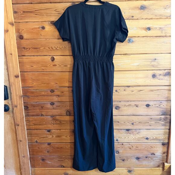 Marine Layer Black Wide leg Jumpsuit Small - Picture 3 of 9
